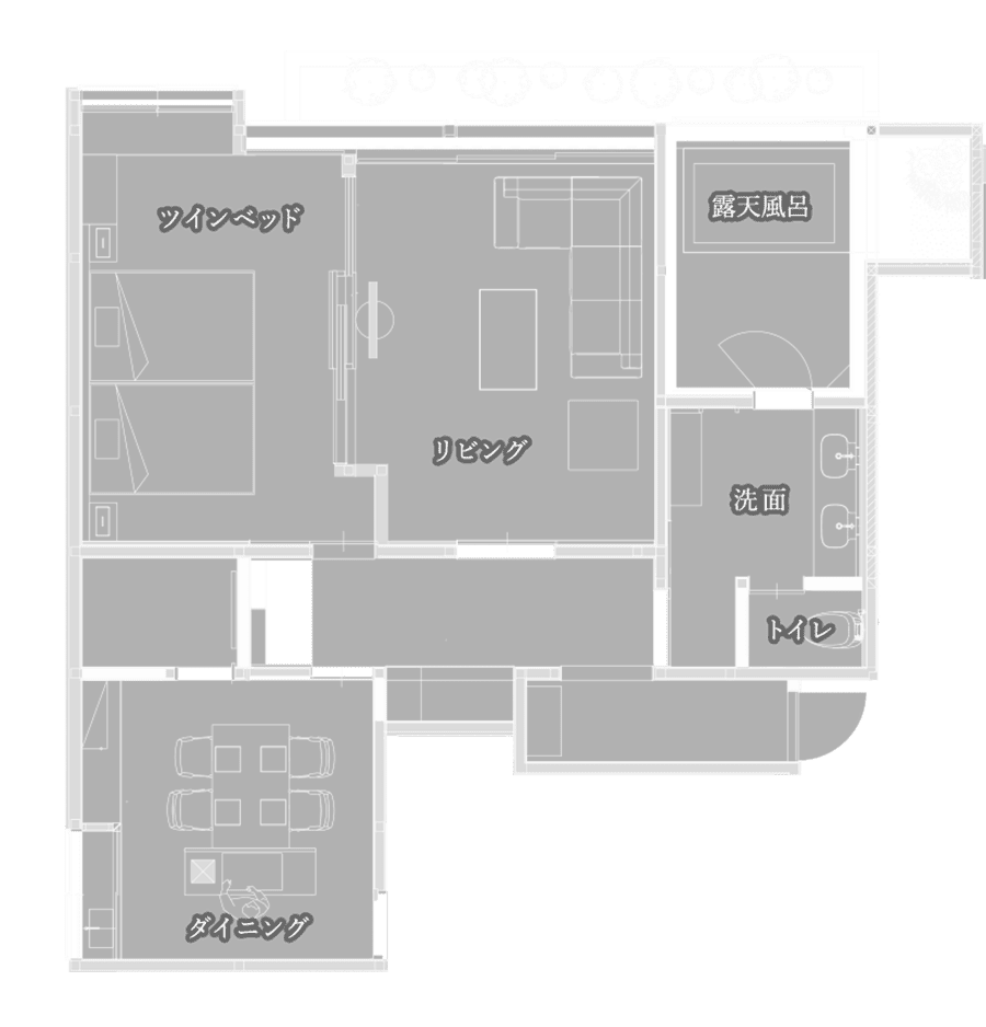 帰心-KISHIN-温泉露天風呂スイート